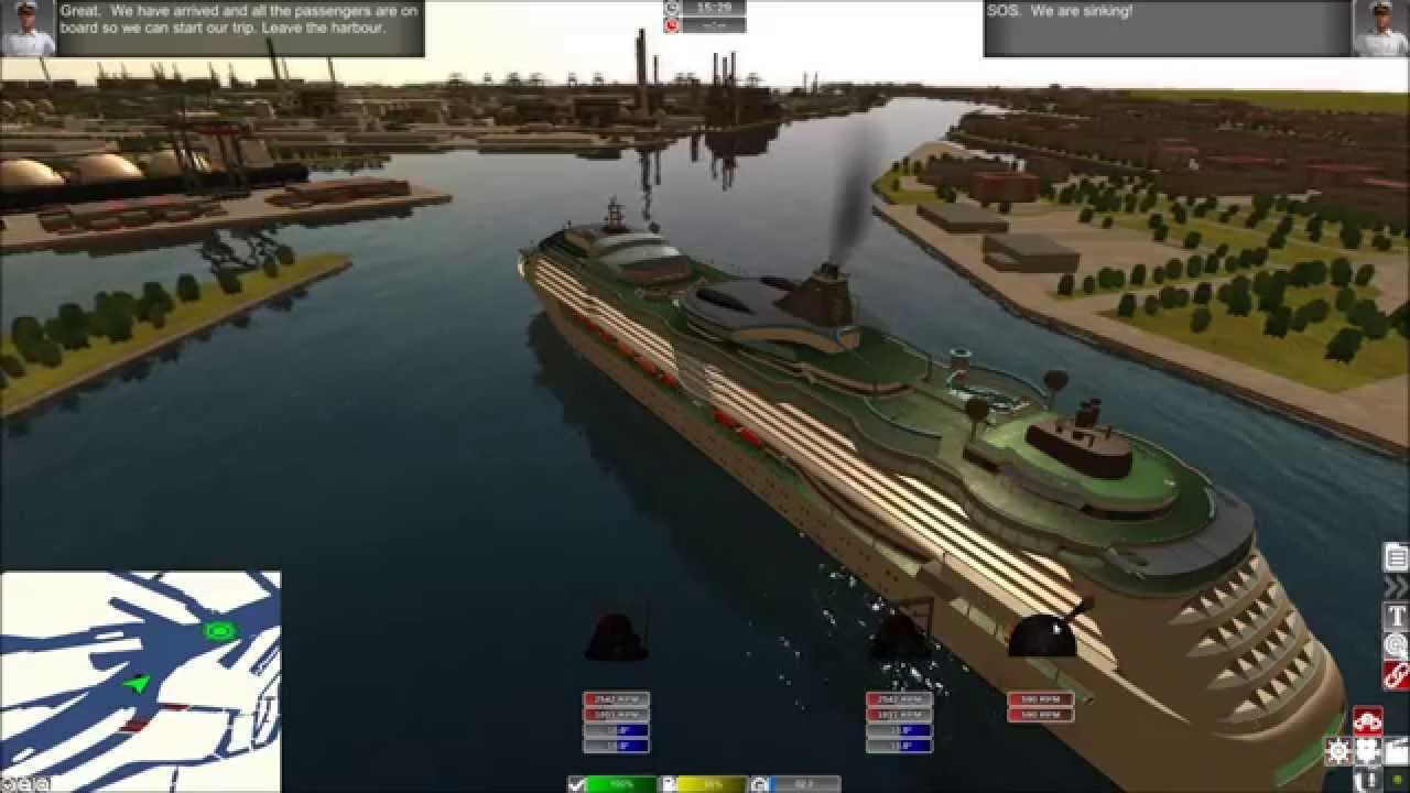 european ship simulator